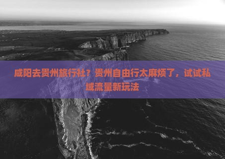 咸阳去贵州旅行社