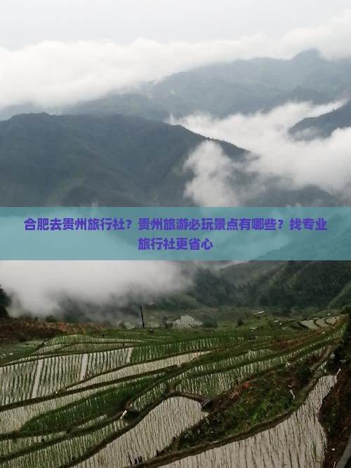 合肥去贵州旅行社
