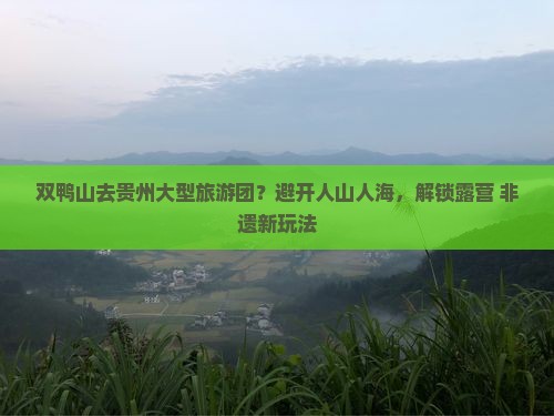 双鸭山去贵州大型旅游团