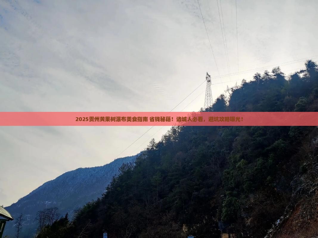 诸城去贵州黄果树瀑布旅游小吃