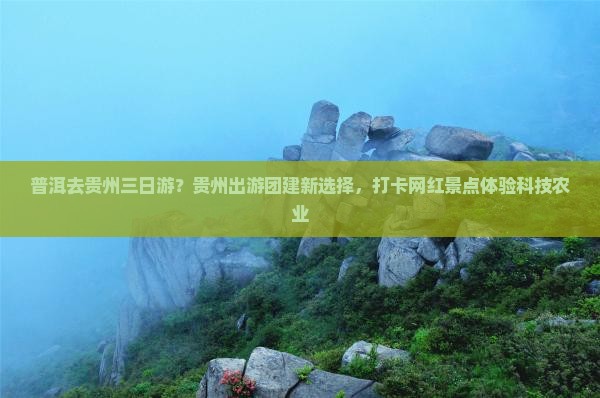 普洱去贵州三日游