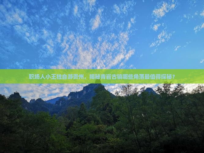 大丰去贵州青岩古镇个人游