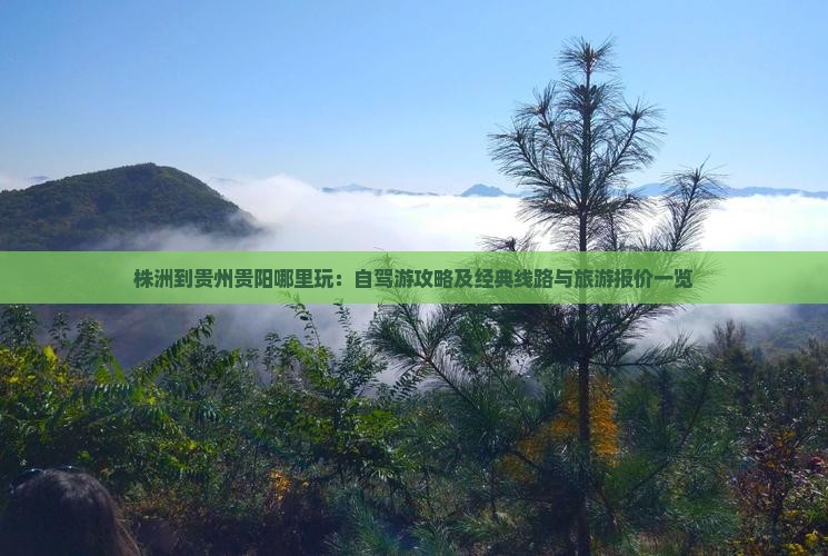 株洲到贵州贵阳哪里玩