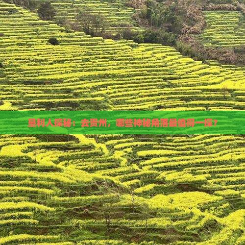 垦利去贵州必去地