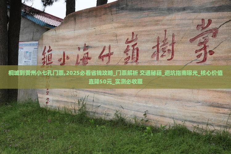 桐城到贵州小七孔门票
