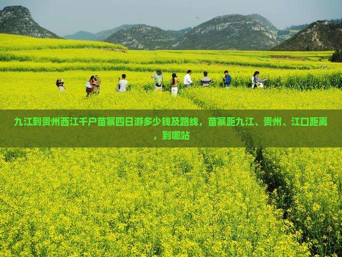 九江到贵州西江千户苗寨四日游 九江到贵州西江千户苗寨四日游