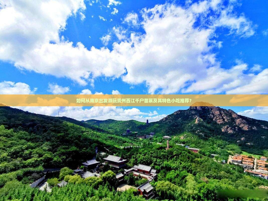 南京去贵州西江千户苗寨旅游小吃