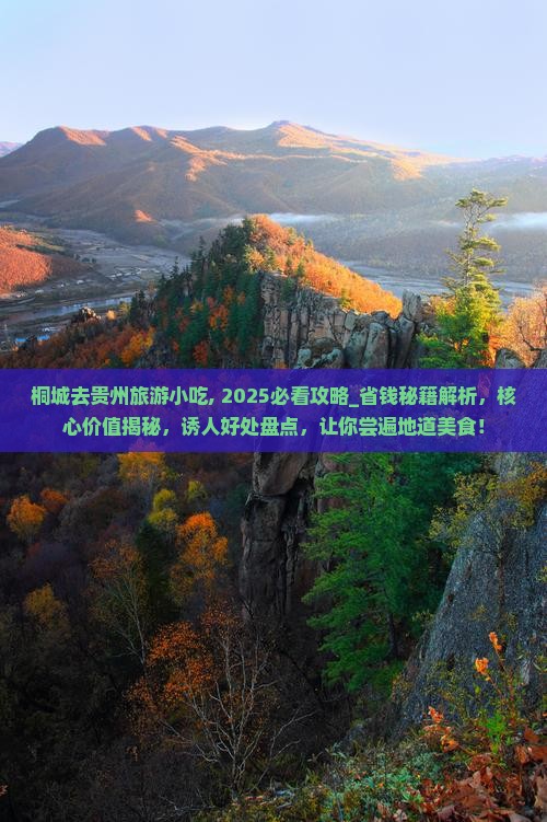 桐城去贵州旅游小吃