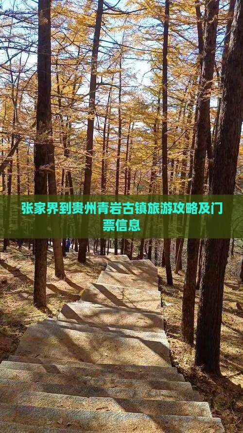 张家界到贵州青岩古镇门票