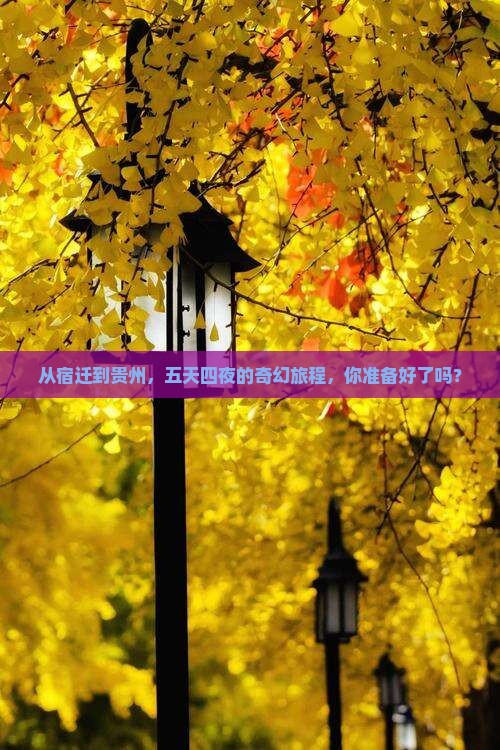 宿迁到贵州五日游