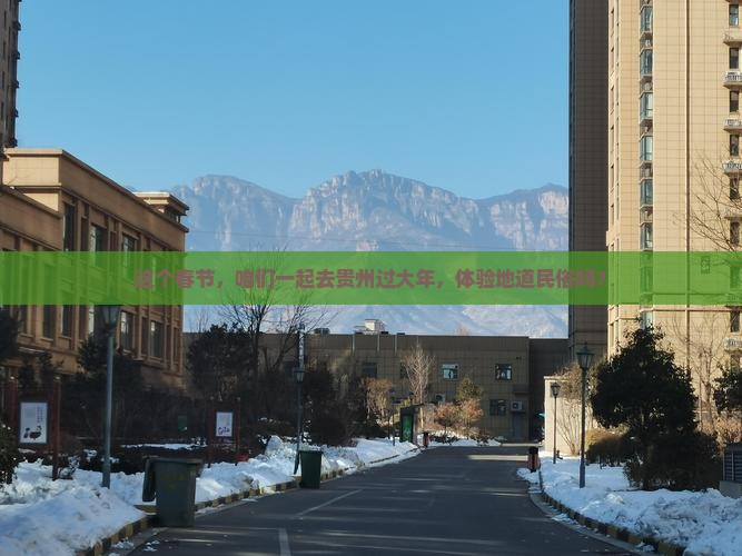 春节去贵州团体旅游