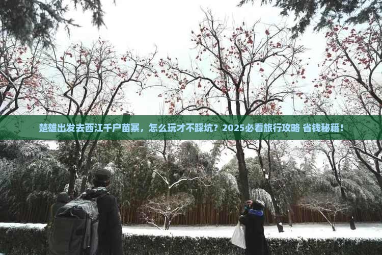 楚雄去贵州西江千户苗寨旅行社