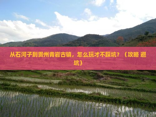 石河子去贵州青岩古镇景点