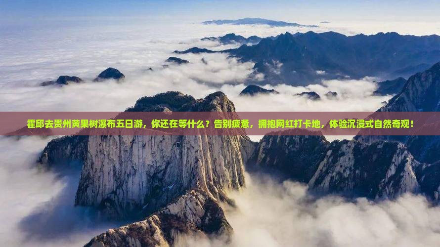 霍邱去贵州黄果树瀑布五日游