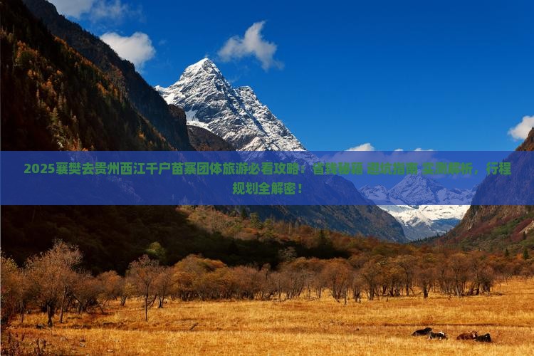 襄樊去贵州西江千户苗寨团体旅游