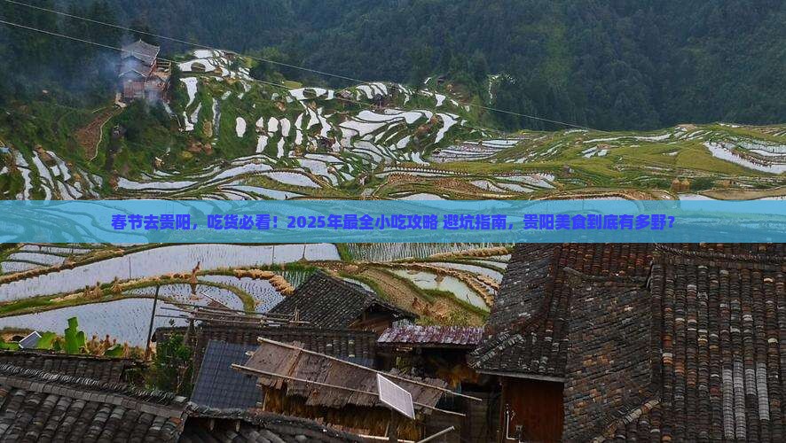 春节去贵州贵阳旅游小吃