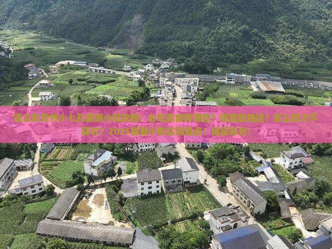 遵义到贵州小七孔旅游小吃
