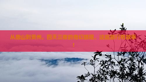 唐山去贵州四日游