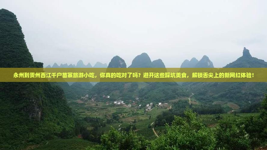 永州到贵州西江千户苗寨旅游小吃