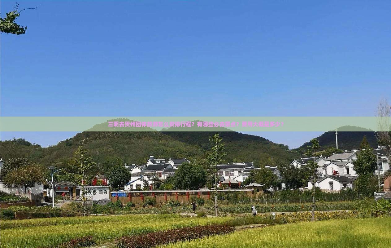 三明去贵州团体旅游