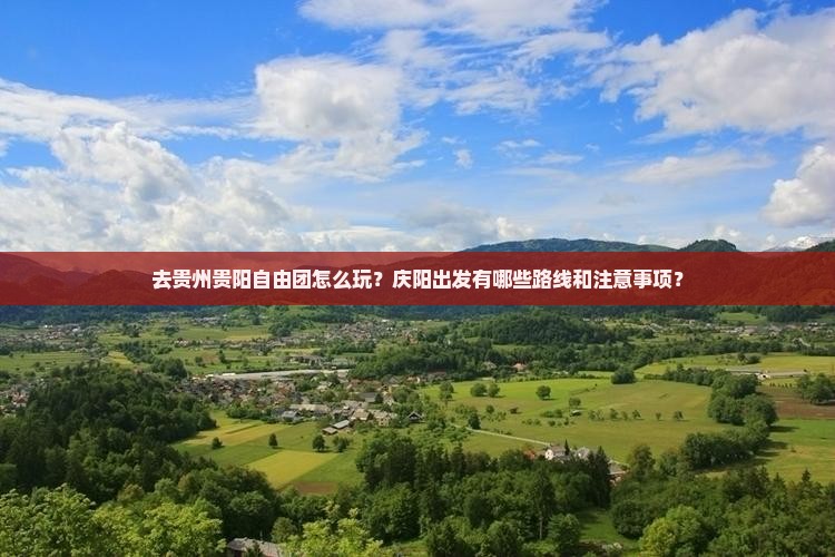 庆阳去贵州贵阳自由团