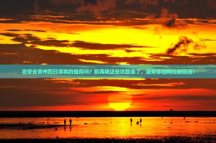吉安去贵州四日游