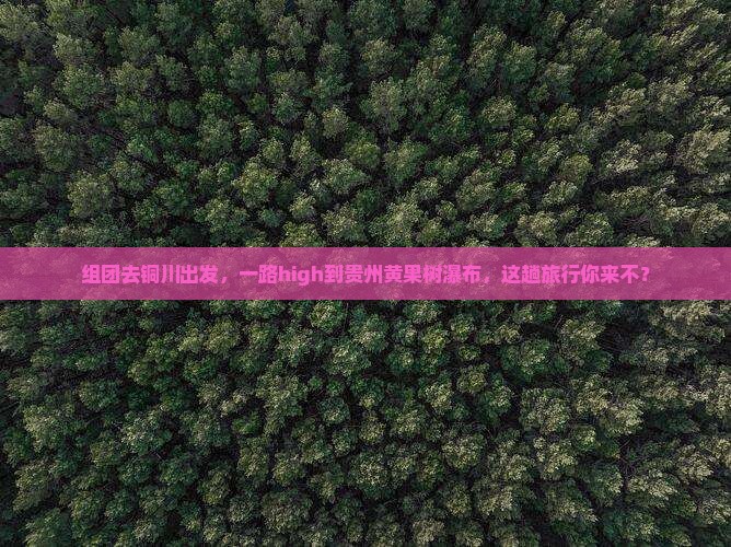 铜川到贵州黄果树瀑布团体旅游