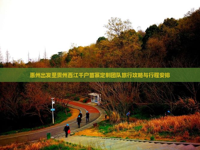 惠州出发至贵州西江千户苗寨定制团队旅行攻略与行程安排