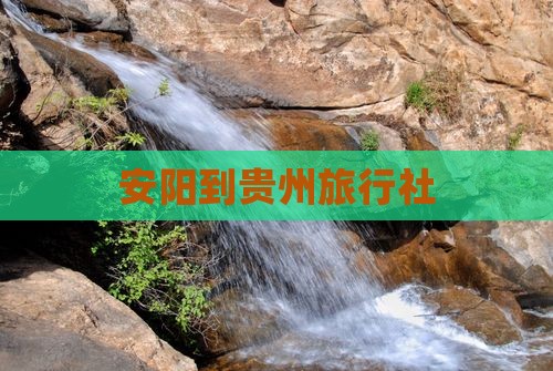 安阳到贵州旅行社