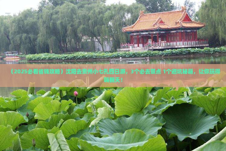 沈阳去贵州小七孔四日游
