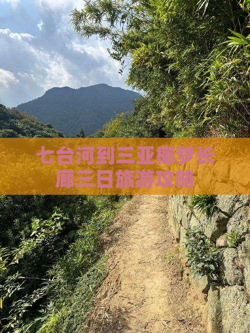 七台河到三亚椰梦长廊三日旅游攻略