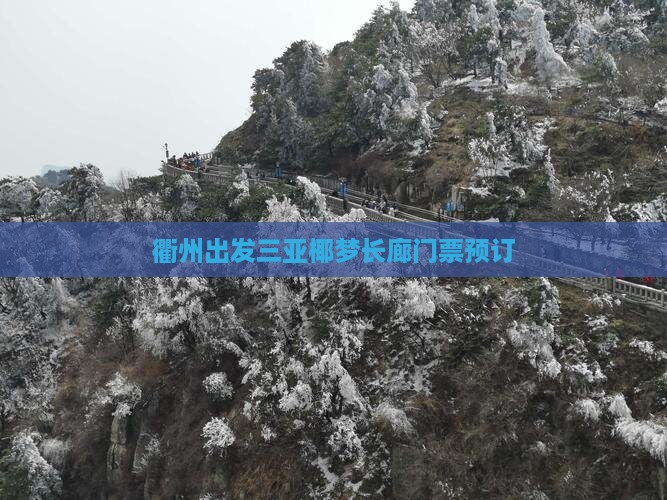衢州出发三亚椰梦长廊门票预订