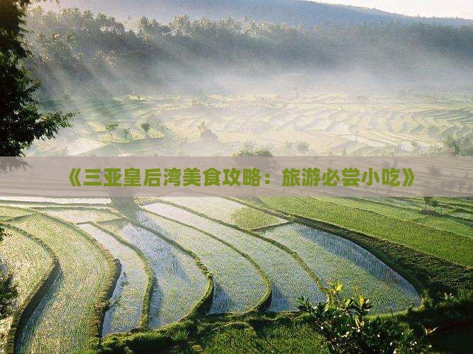 《三亚皇后湾美食攻略：旅游必尝小吃》