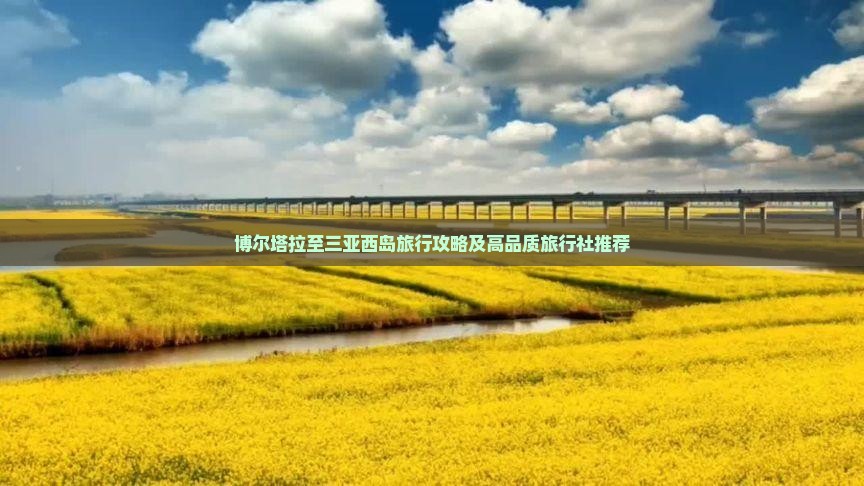 博尔塔拉至三亚西岛旅行攻略及高品质旅行社推荐
