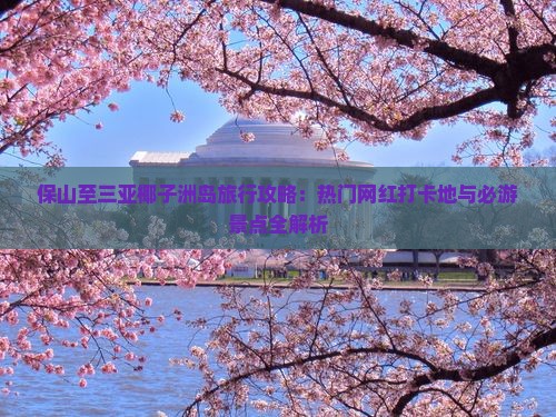 保山至三亚椰子洲岛旅行攻略：热门网红打卡地与必游景点全解析