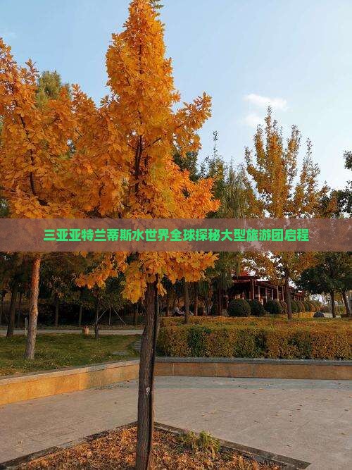三亚亚特兰蒂斯水世界全球探秘大型旅游团启程