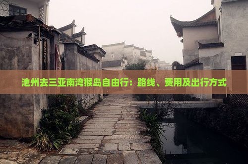 池州去三亚南湾猴岛自由行：路线、费用及出行方式