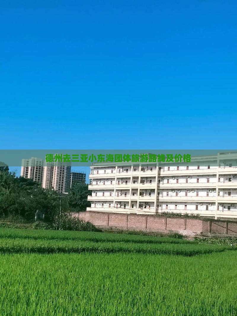 德州去三亚小东海团体旅游路线及价格