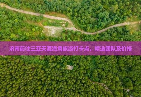 济南前往三亚天涯海角旅游打卡点，精选团队及价格