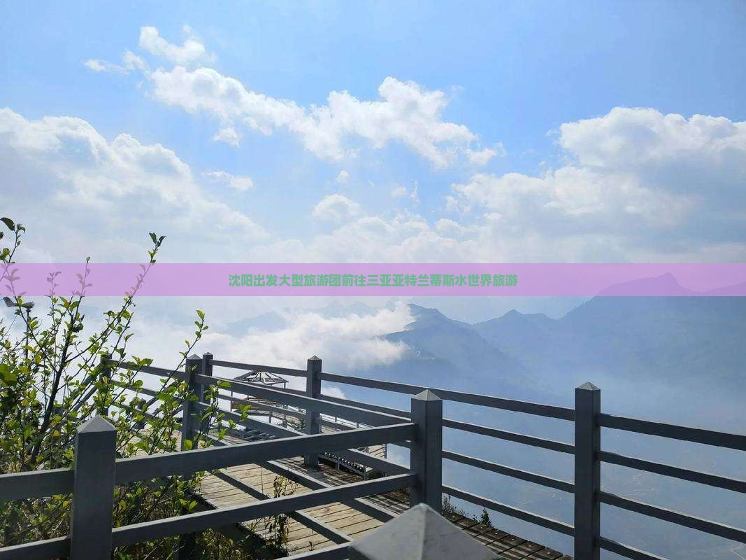 沈阳出发大型旅游团前往三亚亚特兰蒂斯水世界旅游