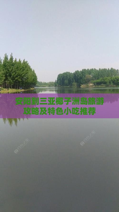 安阳到三亚椰子洲岛旅游攻略及特色小吃推荐