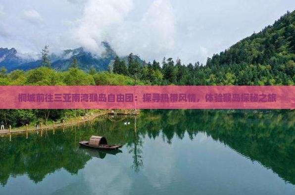 桐城前往三亚南湾猴岛自由团：探寻热带风情，体验猴岛探秘之旅