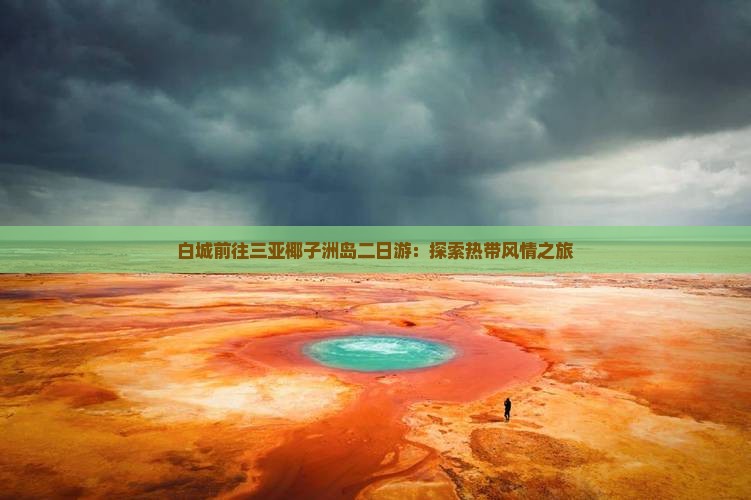 白城前往三亚椰子洲岛二日游：探索热带风情之旅