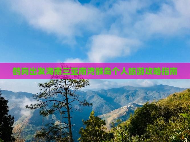 鹤岗出发海南三亚南湾猴岛个人旅游攻略指南