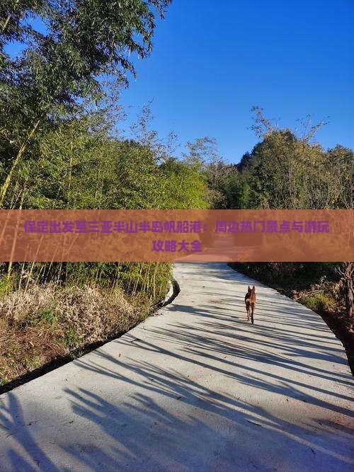 保定出发至三亚半山半岛帆船港：周边热门景点与游玩攻略大全