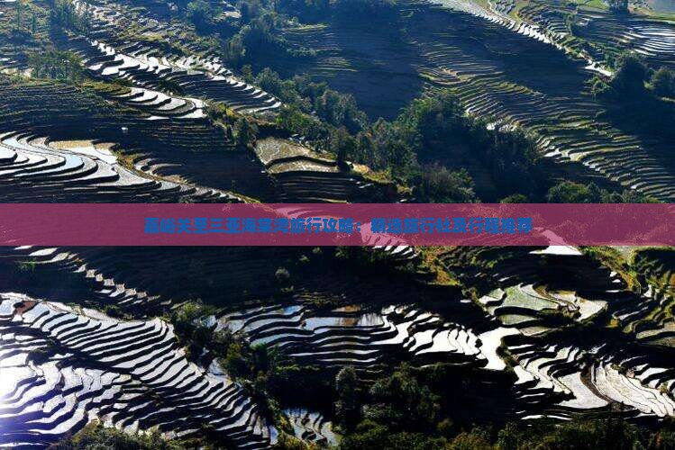 嘉峪关至三亚海棠湾旅行攻略：精选旅行社及行程推荐