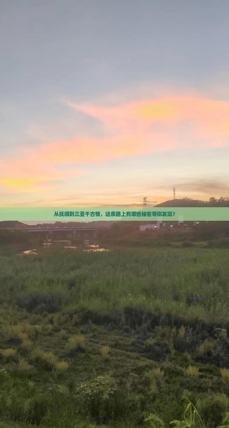 抚顺去三亚千古情必玩地