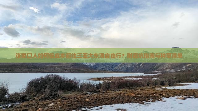 张家口前往三亚大东海自由行