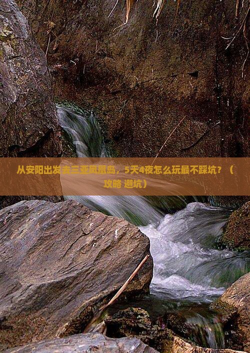 安阳前往三亚凤凰岛旅游