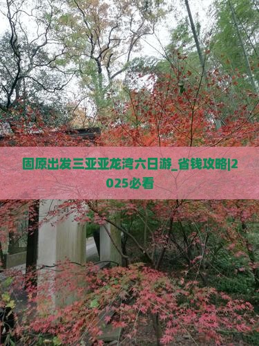 固原出发三亚亚龙湾六日游